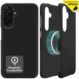 My Style Magsafe Tough Samsung Galaxy A16 MagSafe Hülle Hardcase Backcover Stoßfest - Schwarz