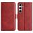 Mobigear Slim Magnet Samsung Galaxy S24 FE Hülle Klapphülle Geldbörse - Rot