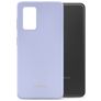 Mobilize Rubber Gelly Samsung Galaxy A13 4G Hülle Flexibles TPU Backcover - Pastel Purple