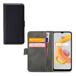 Mobilize Classic Gelly Wallet Realme C11 (2021) Klapphülle Portemonnaie - Schwarz