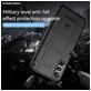 Mobigear Rugged Shield Samsung Galaxy A13 5G Hülle Flexibles TPU Backcover Stoßfest - Schwarz