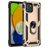 Mobigear Armor Ring Samsung Galaxy A03 Hülle Hardcase Backcover Stoßfest mit Ringhalter - Gold