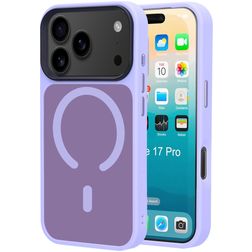 Mobiparts Hardcover iPhone 17 Pro MagSafe Hülle Hardcase Backcover - Satin Lila