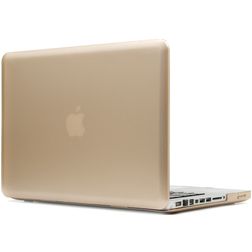 Mobigear Metallic MacBook Pro 15 Zoll (2008-2012) Hardcase Hülle MacBook Case - Gold - Model A1260 / A1286