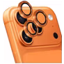 Mobiparts Camera Lens iPhone 17 Pro Max Aluminum Kameralinsen Schutz - Hüllenfreundlich - Orange Gold