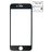 Mobilize Premium iPhone 6s Panzerglas Displayschutz - Schwarz