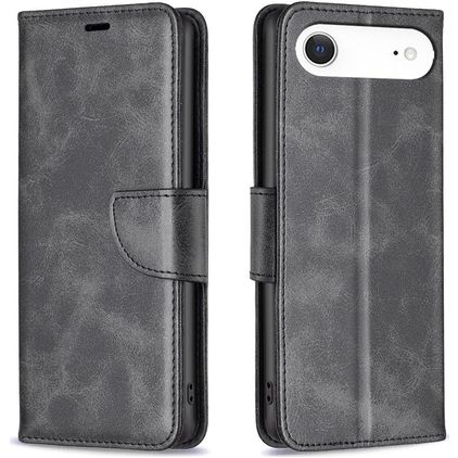 Mobigear Excellent iPhone Air Hülle Klapphülle Geldbörse - Schwarz