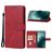 Mobigear Wallet HTC U23 Pro Klapphülle Portemonnaie - Rot