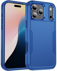 Mobigear Ultra Tough iPhone 17 Pro Hülle Hardcase Backcover Stoßfest - Marineblau