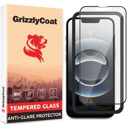 GrizzlyCoat Easy Fit iPhone 16e Panzerglas Gehärtetes Glas Displayschutz Anti-Glare - Hüllenfreundlich + Applikator