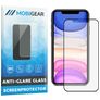 Mobigear Premium iPhone X Panzerglas Gehärtetes Glas Displayschutz Anti-Glare - Hüllenfreundlich - Schwarz