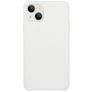 Mobigear Rubber Touch iPhone 15 Silikon Hülle Backcover - Weiß