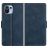 Mobigear Slim Magnet Xiaomi Mi 11 Lite Hülle Klapphülle Geldbörse - Blau