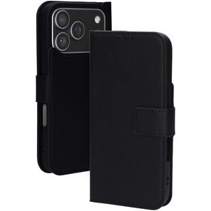Mobiparts Classic Wallet iPhone 17 Pro MagSafe Hülle Klapphülle - Schwarz