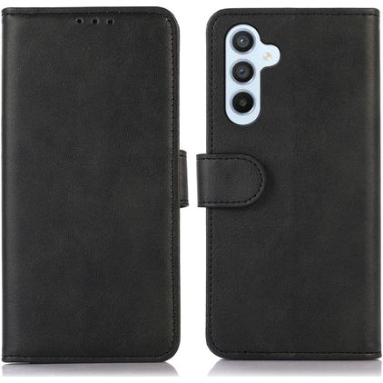 Mobigear Wallet Samsung Galaxy A54 Hülle Klapphülle Geldbörse - Schwarz