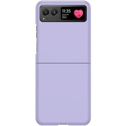 Mobigear Colors Motorola Razr 40 Hülle Hardcase Backcover - Lila