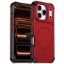 Mobigear Airbag Shockproof iPhone 17 Pro MagSafe Hülle Hardcase Backcover Stoßfest - Rot