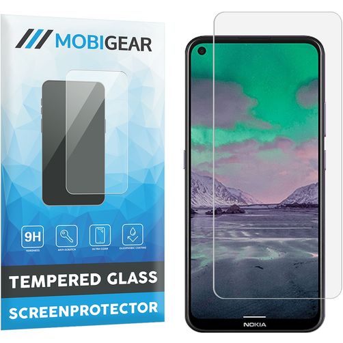 Mobigear Nokia 3.4 Panzerglas Displayschutz - Hüllenfreundlich