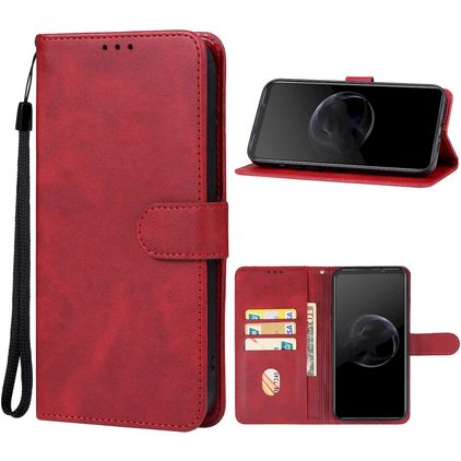 Mobigear Wallet ASUS ROG Phone 7 Klapphülle Portemonnaie - Rot