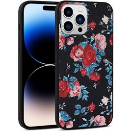 Mobigear Flowers iPhone 14 Pro Hülle Hardcase Backcover - Model 2