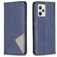 Mobigear Rhombus Slim Realme C35 Hülle Klapphülle - Blau