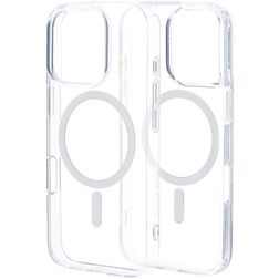 Mobiparts Hardcover Durchsichtig iPhone 16 Pro MagSafe Hülle Hardcase Backcover - Transparent