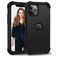 Mobigear Ultra Tough iPhone 11 Pro Max Hülle Hardcase Backcover Stoßfest - Schwarz