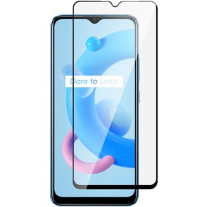 Mobigear Premium Realme C11 (2021) Panzerglas Gehärtetes Glas Displayschutz - Hüllenfreundlich - Schwarz