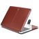 Mobigear Business MacBook Air 11 Zoll (2010-2016) Hülle MacBook Cover - Braun - Model A1370 / A1465