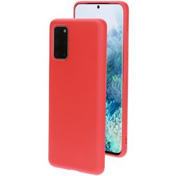 Mobiparts Samsung Galaxy S20 Plus Silikon Hülle Backcover - Scarlet Red