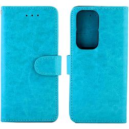Mobigear Wallet Huawei P40 Hülle Klapphülle Geldbörse - Blau