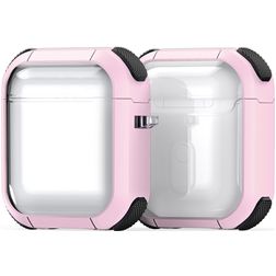 Mobigear Shockproof Apple AirPods 2 Hardcase Hülle - Pink