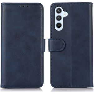 Mobigear Wallet Samsung Galaxy S24 FE Hülle Klapphülle Geldbörse - Blau
