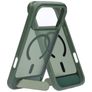 Mobiparts Hardcover iPhone 18 Pro Max MagSafe Hülle Hardcase Backcover mit Ständer - Satin Green