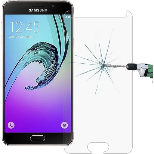 Mobigear Samsung Galaxy A3 (2017) Panzerglas Gehärtetes Glas Displayschutz - Hüllenfreundlich