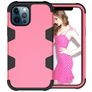Mobigear Ultra Tough iPhone 12 Pro Max Hülle Hardcase Backcover Stoßfest - Magenta