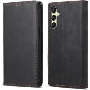 Mobigear Wallet Samsung Galaxy A17 Hülle Klapphülle Geldbörse - Schwarz