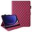 Mobigear Diamond Samsung Galaxy Tab S10 FE Plus Hülle Klapphülle - Rot