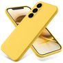 Mobigear Rubber Touch Samsung Galaxy S24 FE Silikon Hülle Backcover - Gelb
