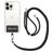 Mobigear Lanyard Verstellbare Universal-Handykette - Schwarz