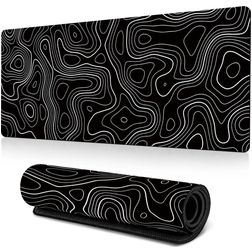 Mobigear Anti-Slip Mauspad - 40 x 90 CM - Abstract Fluid 25