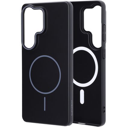 Mobiparts Slim Line Samsung Galaxy S26 Ultra MagSafe Hülle Hardcase Backcover - Onyx Black