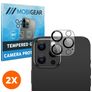 Mobigear iPhone 12 Pro Panzerglas Gehärtetes Glas Kamera Schutz - Hüllenfreundlich (2er Pack)