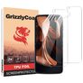 GrizzlyCoat Motorola Razr (2022) Hydrogel-TPU Displayschutz - Hüllenfreundlich + Montagerahmen (2er Pack)