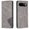 Mobigear Rhombus Slim Google Pixel 11 Pro Klapphülle - Grau