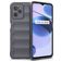 Mobigear Bumpy Realme C35 Hülle Flexibles TPU Backcover - Charcoal