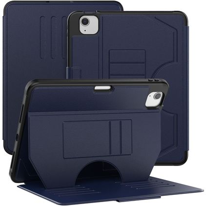 Mobigear Magnetic Folio iPad Pro 11 Zoll (2018) Hülle Klapphülle + Stifthalter - Marineblau