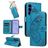 Mobigear Butterfly Samsung Galaxy S26 Plus Hülle Klapphülle Geldbörse - Blau