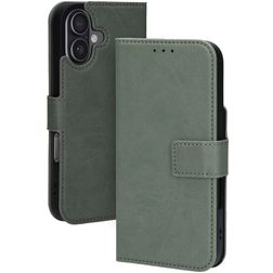 Mobiparts Classic Wallet iPhone 17 MagSafe Hülle Klapphülle - Stone Green