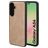 Mobiparts Classic Samsung Galaxy A56 MagSafe TPU / Kunstleder Backcover - Moonstone Beige